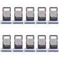 For Motorola Edge 50 Fusion 10pcs Original SIM Card Tray + SIM Card Tray, For Motorola Edge 50 Fusion(Original)