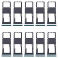 For Motorola Moto G04 10pcs Original SIM Card Tray + Micro SD Card Tray, For Motorola Moto G04(Original)