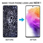 For Samsung Galaxy A73 5G SM-A736B OLED LCD Screen Digitizer Full Assembly with Frame, For Samsung Galaxy A73 5G