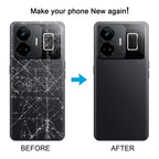 For Realme GT 3 Original Back Cover with Camera Lens Cover, For Realme GT3(Original with Camera Lens Frame)