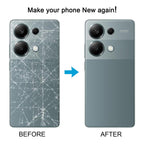 For Xiaomi Redmi Note 13 Pro 4G OEM Back Cover with Camera Lens Cover, For Xiaomi Redmi Note 13 Pro 4G(with Camera Lens Frame)