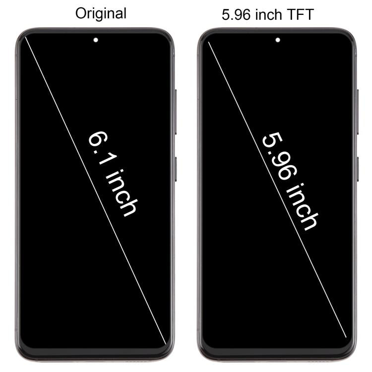 For Samsung Galaxy S23 SM-S911B EU Version 5.96 inch TFT LCD Screen Digitizer Full Assembly with Frame, Not Supporting Fingerprint Identification, For Samsung Galaxy S23 SM-S911B EU Version 5.96 inch(Not Fingerprint)