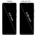 For Samsung Galaxy S21 Ultra SM-G998B 6.66 inch TFT LCD Screen Digitizer Full Assembly with Frame, Not Supporting Fingerprint Identification, For Samsung Galaxy S21 Ultra 6.66 inch(Not Fingerprint)