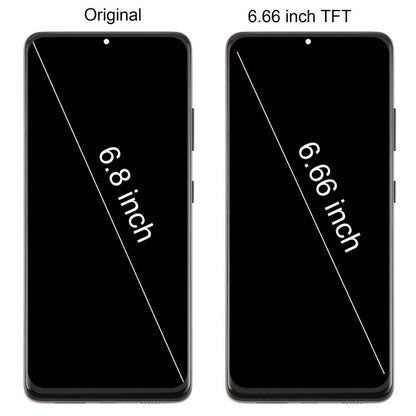 For Samsung Galaxy S21 Ultra SM-G998B 6.66 inch TFT LCD Screen Digitizer Full Assembly with Frame, Not Supporting Fingerprint Identification, For Samsung Galaxy S21 Ultra 6.66 inch(Not Fingerprint)