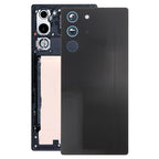 For ZTE nubia RedMagic 10S Pro NX789J Original Glass Back Cover with Camera Lens, For ZTE nubia RedMagic 10S Pro(Original)