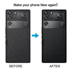 For ZTE nubia RedMagic 10S Pro NX789J Original Glass Back Cover with Camera Lens, For ZTE nubia RedMagic 10S Pro(Original)