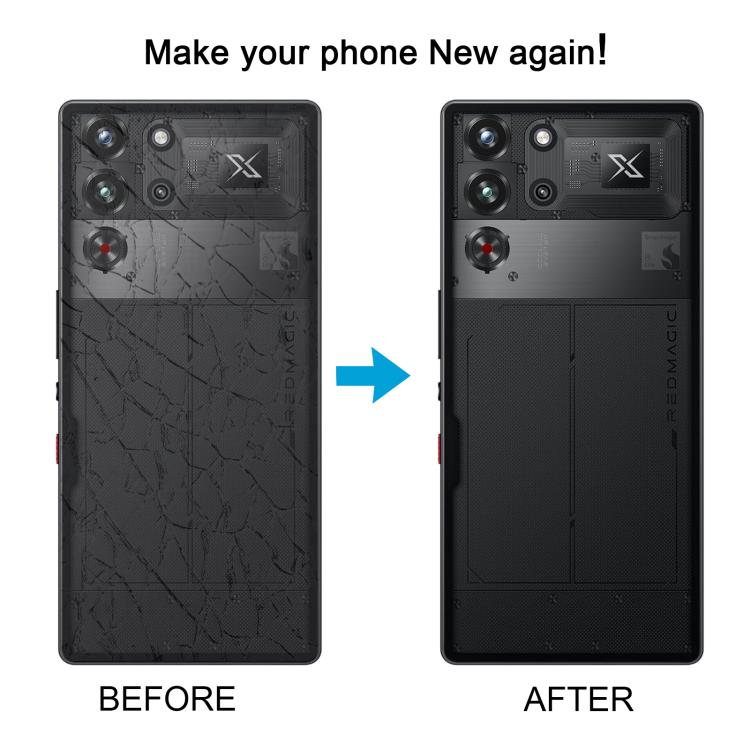 For ZTE nubia RedMagic 10S Pro NX789J Original Glass Back Cover with Camera Lens, For ZTE nubia RedMagic 10S Pro(Original)