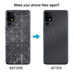For TCL 40R T771K Original Back Cover with Camera Lens Cover, For TCL 40 R(Original with Camera Lens Frame)