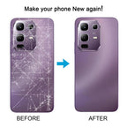 For Infinix Note 50x 5G X6857B Original Leather Back Cover, For Infinix Note 50x 5G(Original)