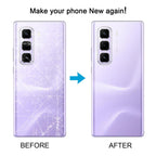 For Infinix Hot 50 Pro+ 4G X6880 Original Leather Back Cover, For Infinix Hot 50 Pro+ 4G(Original)