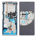 For LG Wing 5G Original Front Housing LCD Frame Bezel Plate, For LG Wing 5G(Original)