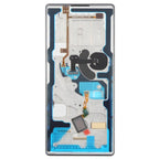 For LG Wing 5G Original Front Housing LCD Frame Bezel Plate, For LG Wing 5G(Original)