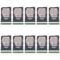 For Motorola Edge 60 10pcs Original SIM Card Tray + SIM Card Tray + Micro SD Card Tray, For Motorola Edge 60
