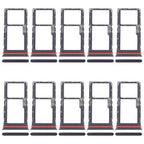 For Motorola Moto G56 10pcs Original SIM Card Tray + Micro SD Card Tray, For Motorola Moto G56