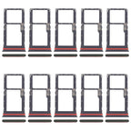 For Motorola Moto G56 10pcs Original SIM Card Tray + Micro SD Card Tray, For Motorola Moto G56