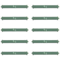 For Motorola Moto G Power 2025 5G 10pairs Power Button and Volume Control Button, For Motorola Moto G Power 2025 5G