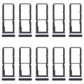 For OPPO A60 4G CPH2631 10pcs Original SIM Card Tray + SIM Card Tray + Micro SD Card Tray, For OPPO A60 4G(Original)