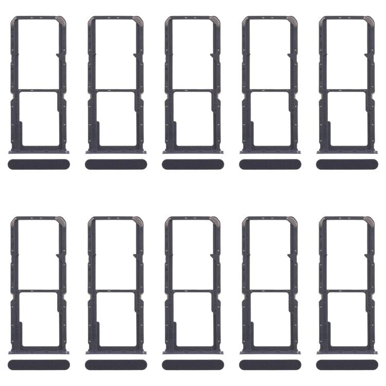 For OPPO A60 4G CPH2631 10pcs Original SIM Card Tray + SIM Card Tray + Micro SD Card Tray, For OPPO A60 4G(Original)