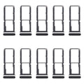 For OPPO Reno7 4G CPH2363 10pcs Original SIM Card Tray + SIM Card Tray + Micro SD Card Tray, For OPPO Reno7 4G (Original)