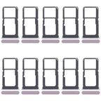 For OPPO F25 Pro 10pcs Original SIM Card Tray + SIM Card Tray / Micro SD Card Tray, For OPPO F25 Pro (Original)