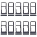 For OPPO Reno11 F CPH2603 10pcs Original SIM Card Tray + SIM Card Tray / Micro SD Card Tray, For OPPO Reno11 F (Original)