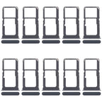 For OPPO Reno11 F CPH2603 10pcs Original SIM Card Tray + SIM Card Tray / Micro SD Card Tray, For OPPO Reno11 F (Original)