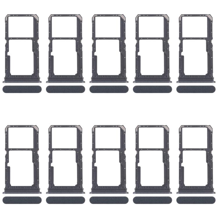 For OPPO Reno11 F CPH2603 10pcs Original SIM Card Tray + SIM Card Tray / Micro SD Card Tray, For OPPO Reno11 F (Original)