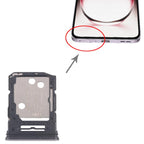 For OPPO Reno12 5G CPH2625 10pcs Original SIM Card Tray + SIM Card Tray / Micro SD Card Tray, For OPPO Reno12 5G (Original)