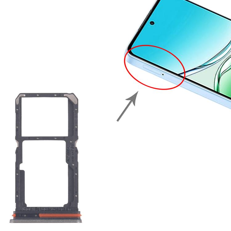 For OPPO A5 Pro 4G CPH2711 10pcs Original SIM Card Tray + SIM Card Tray / Micro SD Card Tray, For OPPO A5 Pro 4G(Original)