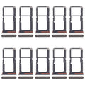 For OPPO A5 Pro 4G CPH2711 10pcs Original SIM Card Tray + SIM Card Tray / Micro SD Card Tray, For OPPO A5 Pro 4G(Original)