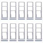 For Realme C53 India RMX3762 10pcs Original SIM Card Tray + SIM Card Tray + Micro SD Card Tray, For Realme C53 India(Original)