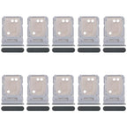 For Realme 12+ 5G RMX3867 10pcs Original SIM Card Tray + SIM Card Tray / Micro SD Card Tray, For Realme 12+ 5G(Original), For Realme 12+ 5G(Original,Light Green)