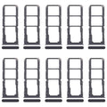 For Realme 11 5G RMX3780 10pcs Original SIM Card Tray + SIM Card Tray + Micro SD Card Tray, For Realme 11 5G(Original)