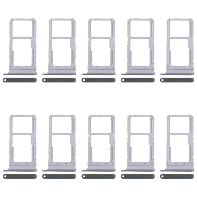 For Realme 12 4G RMX3871 10pcs Original SIM Card Tray + SIM Card Tray / Micro SD Card Tray, For Realme 12 4G(Original)