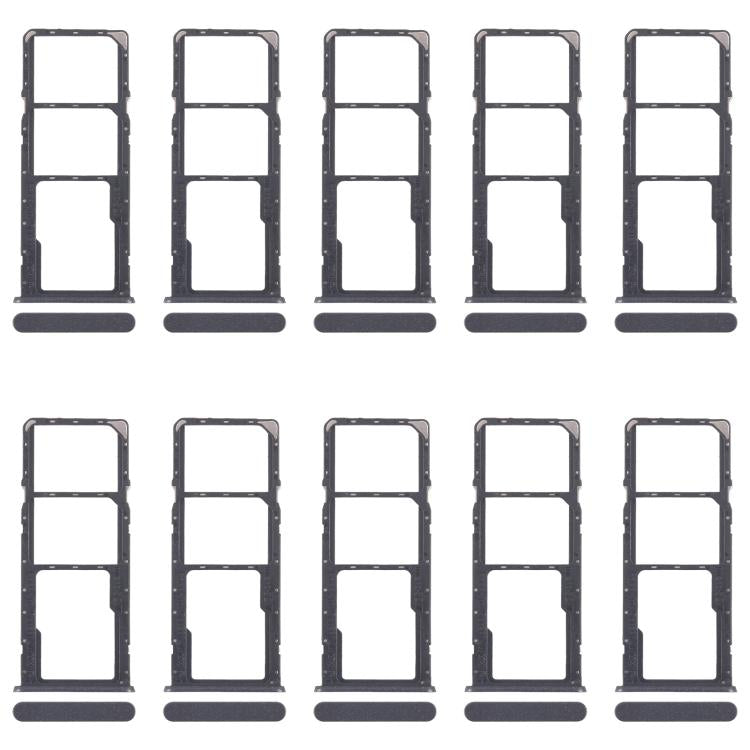 For Realme C51s CPH2641 10pcs Original SIM Card Tray + SIM Card Tray + Micro SD Card Tray, For Realme C51s (Original)