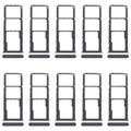 For Realme C51s CPH2641 10pcs Original SIM Card Tray + SIM Card Tray + Micro SD Card Tray, For Realme C51s (Original)