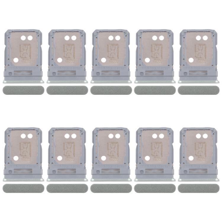 For Realme P1 RMX3870 10pcs Original SIM Card Tray + SIM Card Tray + Micro SD Card Tray, For Realme P1(Original)