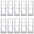 For Realme C63 5G RMX3950 10pcs Original SIM Card Tray + SIM Card Tray + Micro SD Card Tray, For Realme C63 5G(Original)