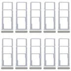 For Realme C63 5G RMX3950 10pcs Original SIM Card Tray + SIM Card Tray + Micro SD Card Tray, For Realme C63 5G(Original)