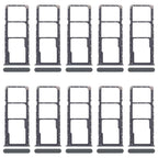 For Realme C61 4G RMX3939 RMX3930 10pcs Original SIM Card Tray + SIM Card Tray + Micro SD Card Tray, For Realme C61 4G(Original)