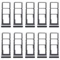 For Realme Narzo C71 4G RMX5303 10pcs Original SIM Card Tray + SIM Card Tray + Micro SD Card Tray, For Realme Narzo C71 4G (Original)