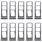 For Realme Narzo C71 4G RMX5303 10pcs Original SIM Card Tray + SIM Card Tray + Micro SD Card Tray, For Realme Narzo C71 4G (Original)