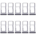 For Realme 14x 5G RMX5020 10pcs Original SIM Card Tray + SIM Card Tray / Micro SD Card Tray, For Realme 14x 5G (Original)