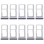 For Realme 14x India 10pcs Original SIM Card Tray + SIM Card Tray / Micro SD Card Tray, For Realme 14x India (Original)