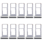For Realme 12x India 5G RMX3998 10pcs Original SIM Card Tray + SIM Card Tray / Micro SD Card Tray, For Realme 12x India 5G (Original)