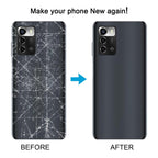 For ZTE Blade V40 Smart Back Cover with Camera Lens Cover, For ZTE Blade V40 Smart