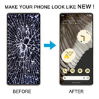 For Google Pixel 7 Pro GP4BC GE2AE Original LCD Screen Digitizer Full Assembly with Frame, Including Fingerprint Flex Cable, For Google Pixel 7 Pro(Original with Fingerprint)