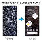 For Google Pixel 7a GWKK3 GHL1X G0DZQ G82U8 Original LCD Screen Digitizer Full Assembly with Frame, Including Fingerprint Flex Cable, For Google Pixel 7a(Original)