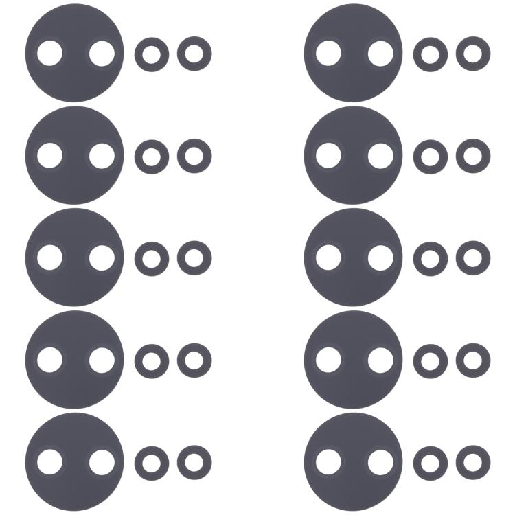 For Xiaomi Civi 2 10pcs Back Camera Lens, For Xiaomi Civi 2