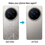 For vivo X200 5G V2415A V2405A V2415 Original Back Cover with Camera Lens Cover, For vivo X200 5G(Original with Camera Cover)